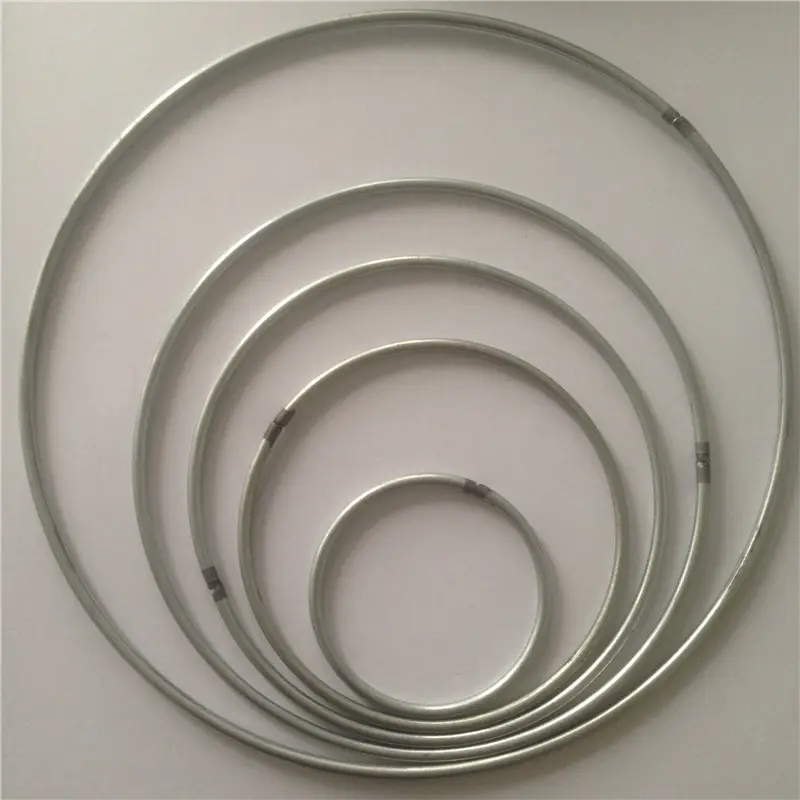 O-ring per saldatura in metallo personalizzato OEM ODM in acciaio inossidabile per cancello a molla per borsa o-ring in metallo in acciaio inossidabile