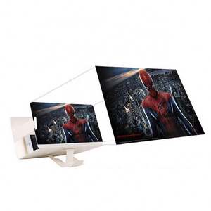 Loupe <span class=keywords><strong>d</strong></span>'<span class=keywords><strong>écran</strong></span> de <span class=keywords><strong>tablette</strong></span> de film de TV de téléphone Portable, loupe <span class=keywords><strong>d</strong></span>'agrandissement 3D loupe PU - Product Image 2