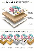 QM Caja Japan Anime Super Dragon Fan Art Blind Box Toys Harga Grosir Murah Kartu Koleksi Booster Art Shikishi Board