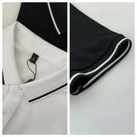 Polo à manches courtes pour homme, simple et élégant, avec logo personnalisé brodé ou imprimé, col à revers, OEM