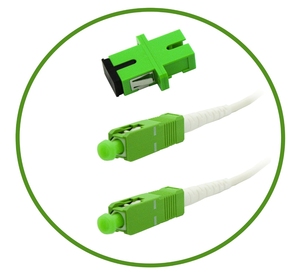 Trung Quốc đa chế độ OM3 LC để LC sợi vá Cáp Duplex Jumper quang OM3 duplex đa chế độ vá dây LSZH - Product Image 5