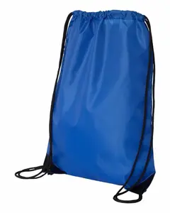 ポリエステル昇華ブルー防水トラベルシューズ収納巾着リサイクルジッパー式メッシュ化粧品バッグリサイクル