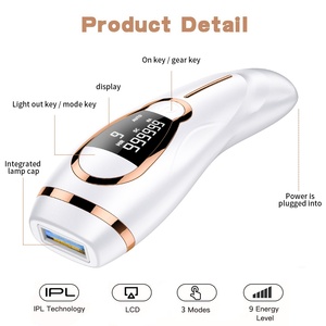 Machine indolore domestique Laser usage domestique épilateur dissolvant Permanent Portable combiné épilation lumière <span class=keywords><strong>IPL</strong></span> dispositif d'épilation - Product Image 3