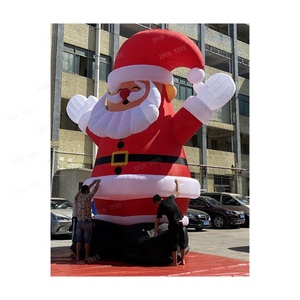 Mascota inflable de pie para exteriores, modelo de Navidad <span class=keywords><strong>Grinch</strong></span>, modelo de personaje de monstruo inflable para Decoración - Product Image 6