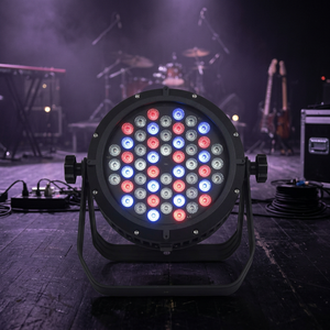 ไฟพาร์ LED อัจฉริยะ RGBW 54 ชิ้น * 3 วัตต์ ควบคุมด้วย DMX512 สำหรับเวทีเคลื่อนที่ โครงโลหะ 200 วัตต์ - Product Image 1