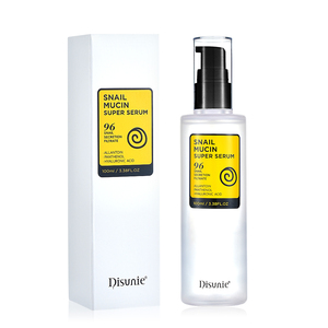 Disunie Smooth Snail Face Serum 96% Snail Secretion Filtrate Ácido hialurónico Calmante Reparación de la piel dañada Manchas oscuras Suero para la piel - Product Image 1