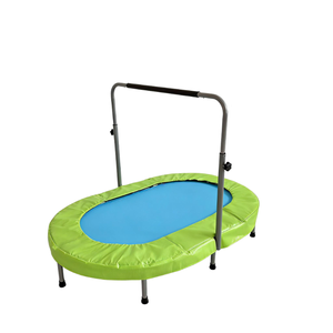 Mini Trampolín de Fitness de 56*36 Pulgadas, <span class=keywords><strong>Cama</strong></span> Elástica Segura de PVC Suave y Grande para Niños, Uso en Casa y Parque - Product Image 2