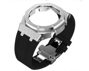 Bracelet de montre en caoutchouc silicone de qualité supérieure, durable, modification de boîtier de montre APS pour <span class=keywords><strong>Gshock</strong></span> GA2100/2110 - Product Image 6