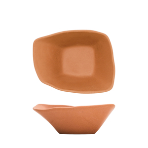 Ciotola in Terracotta Astratta 19 Cm 40 Cl per Servire Cibo - Product Image 1