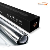 NANOTEK Kaca Film Mobil Mewah Berkualitas Tinggi UV400 Nano Keramik Tint 100% Penolakan UV 97% Penolakan IR Privasi Kaca Depan PET