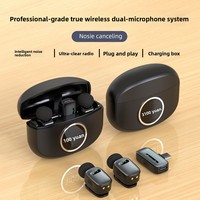 Microphone Lavalier Sans Fil Professionnel à Qualité Sonore Claire et Accessoires pour Réponse en Fréquence