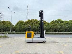 รถยกไฟฟ้าแบบขับเคลื่อนด้วยแบตเตอรี่ตะกั่ว-กรด ขนาด 1.5 ตัน 3 ตัน สำหรับใช้งานบนพื้นที่ขรุขระ พร้อมระบบเดินตามด้วยคน - Product Image 4