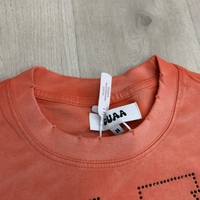 T-shirts pour hommes de style American High Street, rouge délavé à l'acide, avec strass thermocollés, style Y2K, collection de vêtements pour hommes DUAA