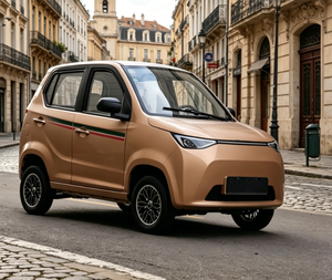 Mini Auto Eléctrico <span class=keywords><strong>de</strong></span> Cuatro Ruedas y Cuatro Asientos, <span class=keywords><strong>con</strong></span> Batería, <span class=keywords><strong>de</strong></span> Nueva Energía - Product Image 1
