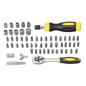 FERVI - 0277 Jeu d'embouts et de douilles hexagonaux (58 pièces) -EAN 8012667255893 INSERTS POUR VISSER LES EMBOUTS DE VISSAGE - Product Image 2