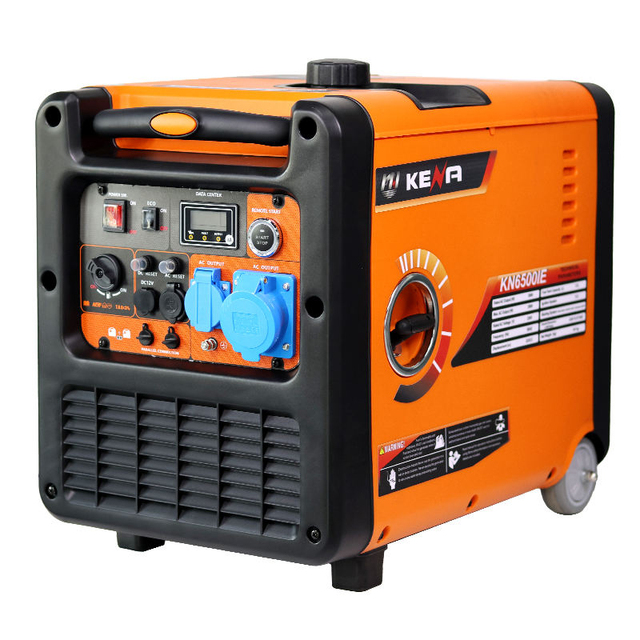 5.5KW Portable Silent Inverter Dual-Fuel Generator High-Power Gasoline Compact for Home Use Street Vending Outdoor Camping