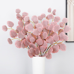 ใบยูคาลิปตัสประดิษฐ์ ขนาด 30 ซม.-100 ซม. ต้นไม้ประดิษฐ์สำหรับตกแต่งงานแต่งงานในร่ม  ต้นไม้ไหมสีเขียว - Product Image 2