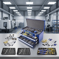 WEIDA Hochwertiges 90-teiliges Multifunktionales Ratschenschlüssel-Set im Hartschalenkoffer OEM Anpassbar für Mechaniker DIY Reparaturwerkzeug