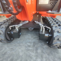 XN12-9 1000KG Mini Bagger 2025 Nouvelle excavatrice Creusant Mini excavatrice hydraulique Rhinoceros Excavatrice de 1 tonne