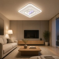 Plafonnier LED Cerf Auspicieux de Zhongshan, 3 Couleurs Dimmables, Panneau Artistique Cerf Porte-Bonheur pour Salon et Chambre à Coucher
