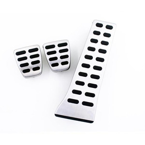 Amp Z Stainless Steel Pedal Covers For Hyundai Kia Sonata Tucson Sorento Sportage Santa Fe Ix35 Reina New Model - Product Image 2