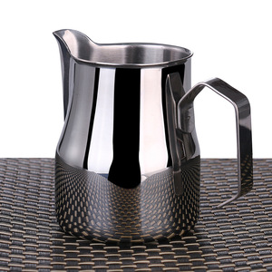 Jarra de Acero Inoxidable Kafei Shi para Latte Art, 350ml, 550ml, 750ml, Espumador de Leche, Set de Café - Product Image 2