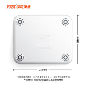 Balance de composition corporelle intelligente FRK avec Bluetooth, écran couleur, application, balance électronique pour la mesure de l'IMC, pour le commerce extérieur, utilisation transfrontalière - Product Image 1