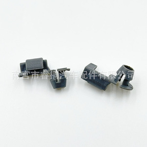Loquet de porte de voiture Shuangxuan en plastique, usage général, avec crochet et tige de poussée/tirage en fer - Product Image 1