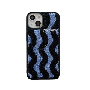 Funda Protectora Integral IVANHOE para iPhone 16 Pro Max con Estampado de Leopardo, 15 Pro con Estampado de Cebra, 14 con Bordado de Felpa - Product Image 5