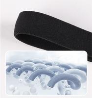 Bandeaux de sport élastiques respirants antidérapants avec logo personnalisé, en polyester, pour hommes et femmes, pour l'exercice et l'absorption de la transpiration