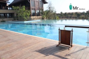 Sàn tre composite không thấm nước cho bề mặt hồ bơi, dày 12mm, cài đặt khóa dễ dàng - Product Image 2