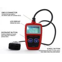 MS309 Lector de Códigos de Falla OBD2 OBDII para Automóviles, Escáner de Diagnóstico de Motor, Herramientas de Reinicio