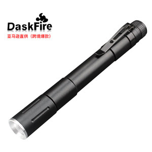 DaskFire Mini lampe torche zoom LED en alliage d'aluminium avec clip stylo portable pour l'extérieur - Product Image 4