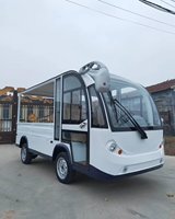 HT Nuevo Diseño Ev 50 Mini Van Eléctrica Pura, Camiones de Carga, Vehículos de Nueva Energía, Minivan Eléctrica de China
