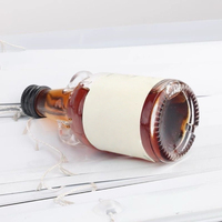 Botol Kaca Kecil 50ml Grosir 2026, Botol Kaca Mini untuk Minuman Alkohol dengan Tutup Sekrup