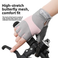Nouvelles manchettes de sport demi-doigts en polyester, anti-callosités, antidérapantes, résistantes à l'usure, modèle d'été, pour activités de plein air, cyclisme, course à pied et sports de roche