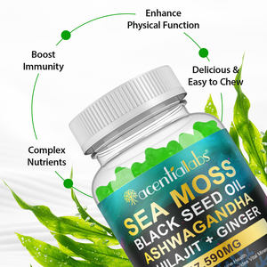 Acentiallabs All-In-1 Complexe Gummy Beer Snoep Zeemos Zwarte Zaadolie Gummies Shilajit En Ashwagandha Gummies - Product Image 3