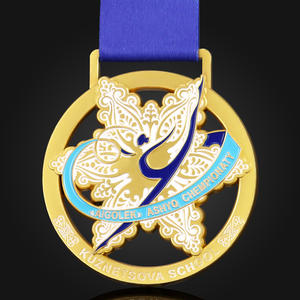 Medaglia Personalizzata in Metallo per Arrampicata, Alpinismo, Corsa in Spiaggia, Nuoto e Trofei in Acciaio Inossidabile con Medaglie - Product Image 1