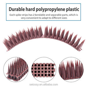 Chingyoo Bandes de protection solides et écologiques <span class=keywords><strong>anti</strong></span>-nuisibles pour oiseaux, chauves-<span class=keywords><strong>souris</strong></span> et chats en plastique - Product Image 5