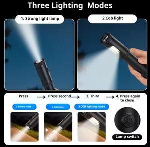 مسدس رش يدوي متعدد الوظائف للتخييم الخارجي-مصباح COB ولاعة مقاوم للماء قابل للنفخ - Product Image 6