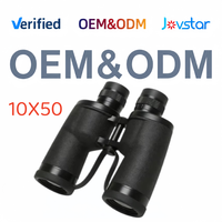 Jumelles compactes grand angle 10x noires, vision HD, objectif 50 mm, anti-rayures, pour l'observation des oiseaux, l'exploration en plein air