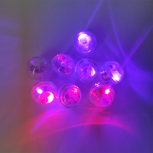 2.4cm impermeabile LED vibrazione luce rotonda rossa blu lampeggiante palla colorata giocattolo di plastica accessorio per <span class=keywords><strong>Halloween</strong></span> - Product Image 4