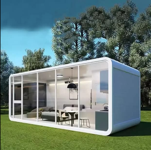 Di lusso di alta qualità moderna modulare 20ft Apple cabina contenitore casa di prezzo inferiore prefabbricata spazio capsula House - Product Image 4
