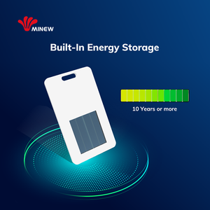 Etiqueta de Rastreo de Activos Minew con Almacenamiento de Energía Integrado, Bluetooth de Bajo Consumo, Recopilación de Luz Ambiental, Etiqueta BLE - Product Image 4