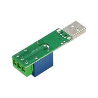 Module de relais USB 1 canal 5V sans lecteur HID peut contrôler l'activation et la désactivation du relais sur le côté de l'ordinateur