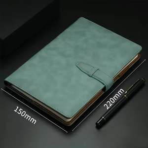 Hk bán buôn cao cấp PU Leather Bìa kế hoạch máy tính xách tay bìa cứng máy tính xách tay Tạp Chí máy tính xách tay - Product Image 4