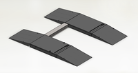 Système de mesure de la profondeur du profil des pneus entièrement automatisé, ultra-large champ de vision, résistant aux hautes pressions, de type traversant, conforme à la norme IP68