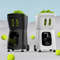 Lanzador de Pelotas de Tenis PT-SMART PRO, Control Remoto por Aplicación PUSUN, Equipo de Práctica y Entrenamiento, Nuevo