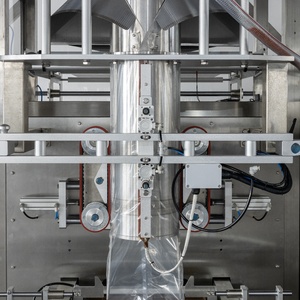 Tự động đóng bao màu xanh lá cây ĐẬU HÀ LAN RAU XÀ LÁCH trộn rau Máy vffs <span class=keywords><strong>multihead</strong></span> định lượng Pouch <span class=keywords><strong>Salad</strong></span> rau máy đóng gói - Product Image 5