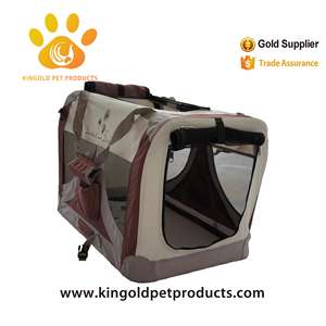 Low MOQ Indoor Outdoor Pet <b>Dog</b> Cat <b>Foldable</b> Collapsible Soft <b>Dog</b> <b>Crate</b> <b>Dog</b> Breathable Scratch Resistance Pet Bag - Product Image 5